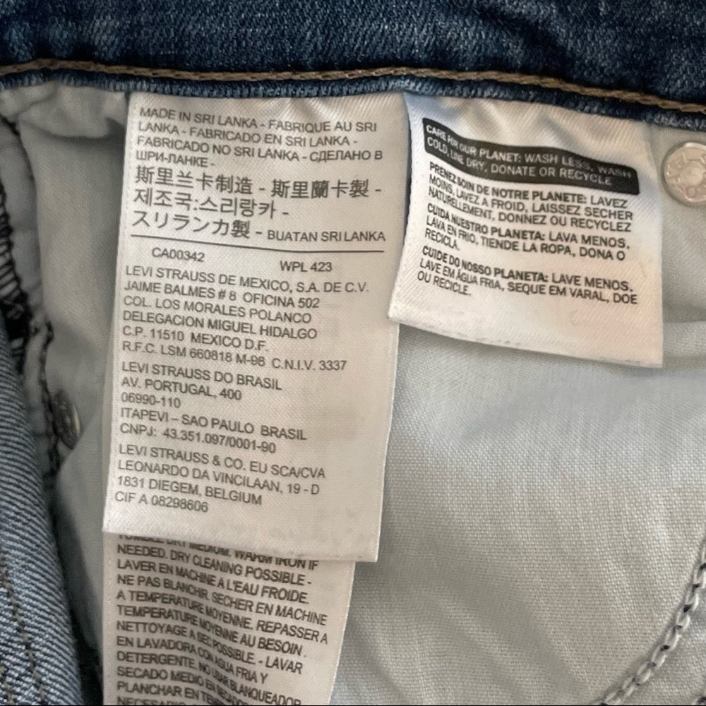 Levi’s slimming straight jeans 28 - Picture 10 of 16